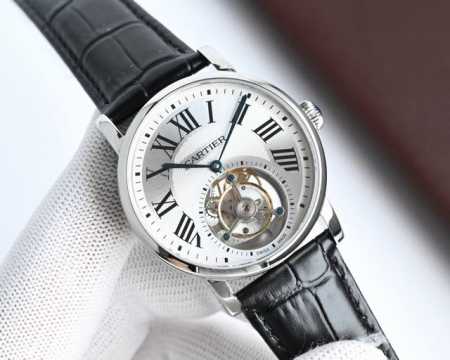 Cartier Rotonde De Cartier Tourbillon Cadran Love Tourbillon Watch. The Case Is - Click Image to Close