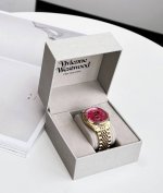 Vivienne Westwood New Saturn Rose Red Watch! In This Ever-Changing Fashion World