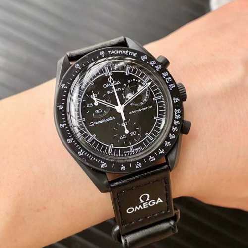 Omega x Swatch's new moon watch, the Mission To The Moonphase Bex. This new watc