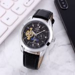 White: , Gold: , All Black: , Omega 9-wheel automatic sun, moon and star mechani