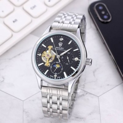 Stainless Steel Strap With Butterfly Buckle, White: , Gold: , Rolex 1 Rolex 9-Wh