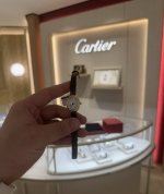 Mini Size White Shell 486738 Gold +30 Cartier Bathtub Series Mini Size Is Here.