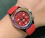 New Rolex Daytona Series 316L Stainless Steel Case, 43Mm Diameter, Mineral Cryst
