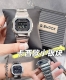 The cool metal frame of this B5000 is simply the ceiling for stacking! The squar