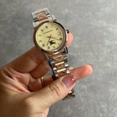 Burberry-Burberryburberry City Series British Style Women's Quartz Watch, simple