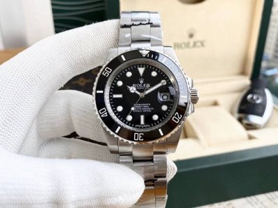 Rolex Submariner ceramic bezel super luminous Type: 3-pin Submariner series men'