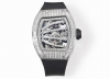 Rm59-01 Tourbillon T-shaped diamond-encrusted case is a striking sight. diamond