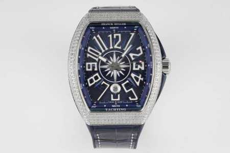 Abf Yacht V45, Highest Quality Franck Muller, 44X54 Mm. 1. Case 100% Original Mo - Click Image to Close