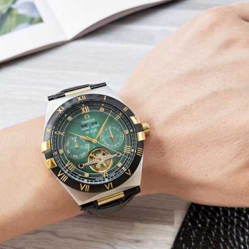 Gold + 20. Omega - Omega Premium Men's Watch: Elegant And Sophisticated, Gentlem