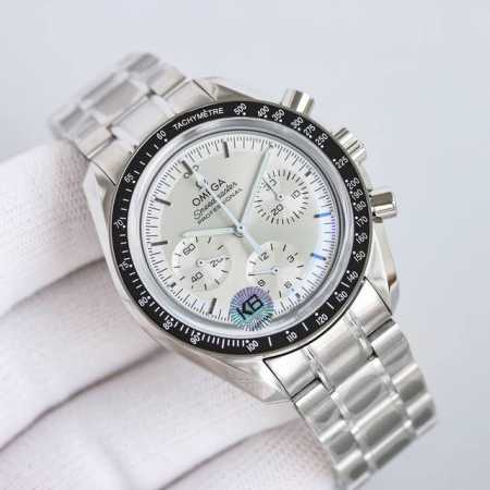 Leather Strap + Steel Bracelet + $100 Brand-New Omega Speedmaster Moonwatch 310. - Click Image to Close
