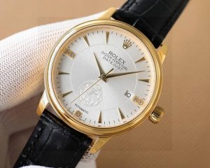 White and Gold Ad Factory's latest Rolex, meticulously crafted for every gentle