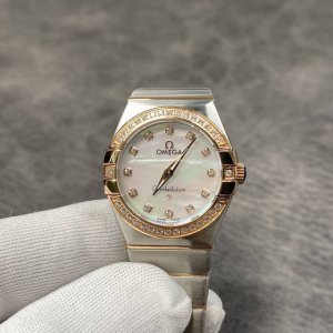 Omega Constellation Eagle series, women's model with Swiss quartz movement! 27m