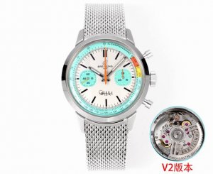 Bls New V2 Series Breitling B01 Automatic Mechanical Movement Chronograph Watch