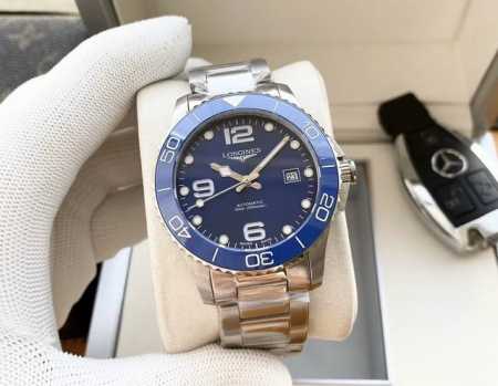 Longines Conquest Series Ceramic Bezel Men's Watch, Automatic Mechanical Moveme - Click Image to Close