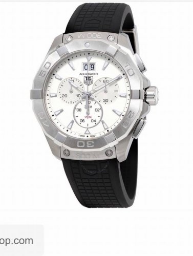 TAG Heuer tape hit. Original Tagheuer, TAG Heuer Aquaracer series quartz chrono