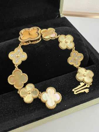 Vca Van Cleef & Arpels watch made of 925 sterling silver, made of natural gemsto - Click Image to Close