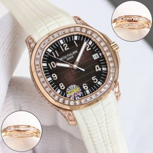 Uniform price: Patek Philippe 5167 300G platinum large T square full diamonds fu