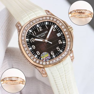 Uniform price: Patek Philippe 5167 300G platinum large T square full diamonds fu