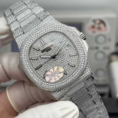 ppf - Ultra-thin 8.3mm thickness, Patek Philippe 5711 series full diamond "Big F