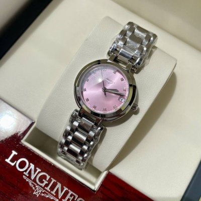 Longines official Heart Moon Quartz watch for women, color dial, the same watch