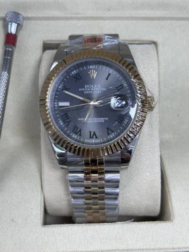 Exclusive real photos Rolex Datejust series, gold green radish, fully automatic