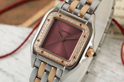 Af Cartier Panthere De Cartier collection. Movement type: Swiss quartz. Case siz