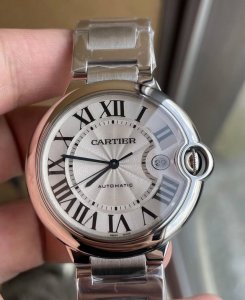 Cartier Blue Balloon series popular mechanical automatic men's watch, 42.1mm ove