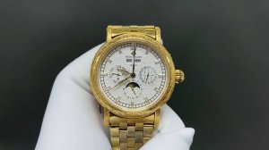 Patek Philippe's new classic perpetual calendar watch, with its powerful and el