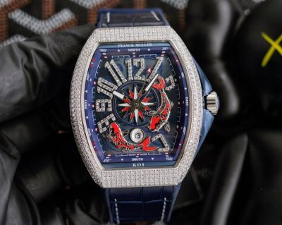 Perfect Details Abf Highest Quality New Arrival Franck Muller Vanguard Yachting