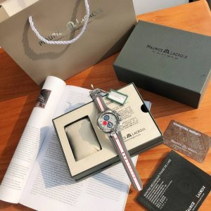 Maurice Lacroix Aikon Series Three-Eye Chronograph Quartz Movement Watch Mahind