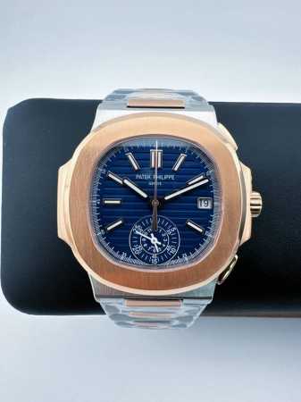 V3 version real function, real small second! 3K factory p Patek Philippe Nautilu - Click Image to Close