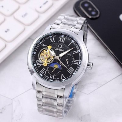 Nine-flywheel fully automatic sun, moon and star mechanism, 6-digit position fo