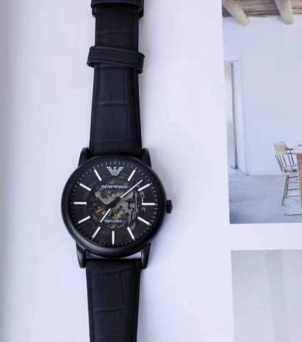 Armani Black Knight Mechanical Watch The most beautiful mechanical watch DDD