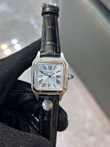 Exclusive real photos Cartier Dumont series, Swiss quartz movement Cartier Dumo