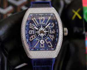 Franck Muller V45 Sc Dt series 54*42*15mm fully automatic mechanical movement bl