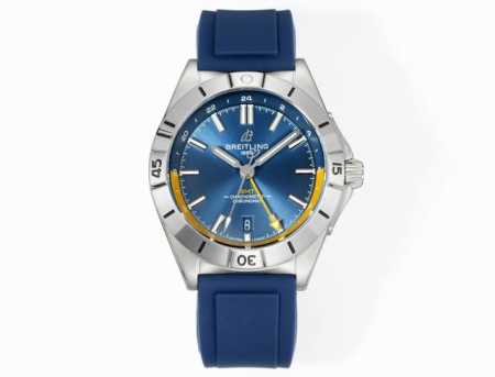 Breitling, Mechanical Chronograph Series A32398101M1A1! Chronomat Automatic Gmt - Click Image to Close
