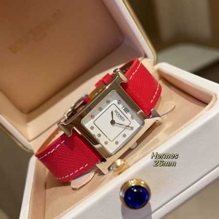 gold diamond ring 502025 new enamel Heure H watch medium 26X26 small 21X21 mm, i - Click Image to Close