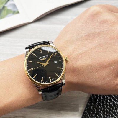 Gold Case + 20Mm Steel Bracelet 20 Latest: Longines Three-Hand Design Type: Prem