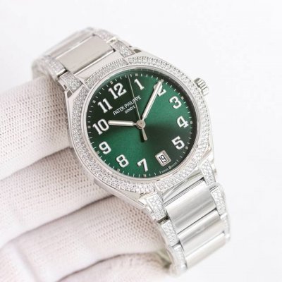 White Diamond, Gold Diamond, Gr Pp, Patek Philippe Twenty~4 Series 7300 Makes A