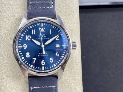 M+Factory IWC Pilot's Watch Mark XXIW328203! Leather Strap Model The Japanese im