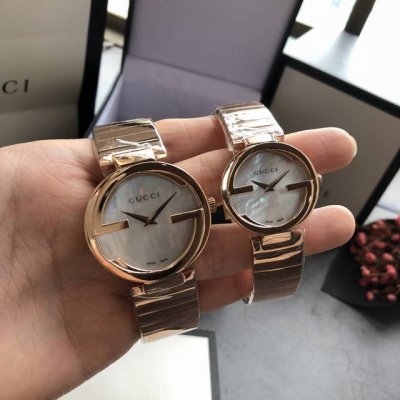 The same style as Jun Ji-hyun! Gucci 316 stainless steel double G watch, suitab