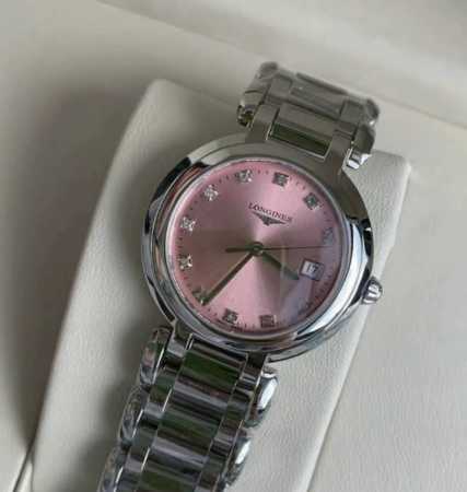 Longines Longines Heart Moon series quartz movement 30m water resistant women's - Click Image to Close