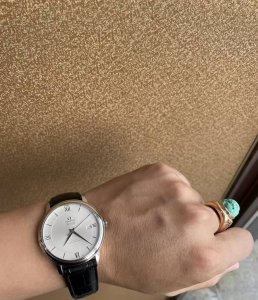 Omega De Ville Series 4 Automatic Stainless Steel Men's Watch, 39.5mm Oversized