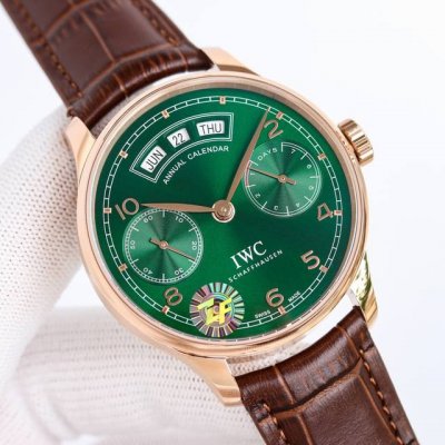 zf Iwc Portuguese Annual Calendar Watch Boutique Iw503501 Model Upgrade Detai