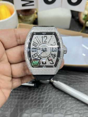 Abf Franck Muller V45 series full diamond yacht DDD - Click Image to Close