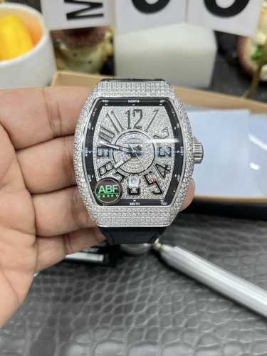 Abf Franck Muller V45 series full diamond yacht DDD