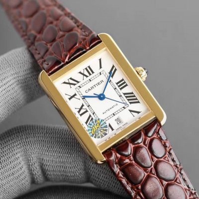 The Highest Version Of Light Diamonds! Smk Cartier Tank! Genuine Dismantling And