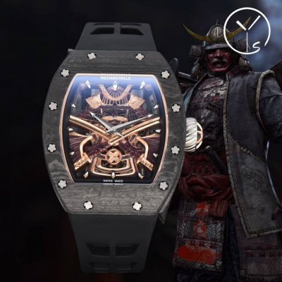 Ys Richard Miller Black Warrior All-in-One True Tourbillon Details See the Weigh