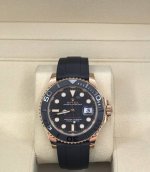 Rolex Yacht-Master 116655-Oysterflex Bracelet, full rose gold, 3135 movement, 4