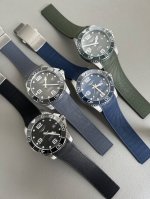 Longines Aquanaut series stainless steel case, equipped with Citizen caliber 281